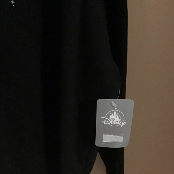 NWT Sparkly Disney Maleficent Black Sweatshirt XL - Picture 6 of 6